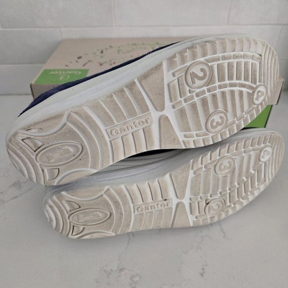 Ganter Gisa 7 Royal Blue Lace-Up Aktiv Active Sneaker Rocker Zip-Up Size 8.5 US - Picture 5 of 6